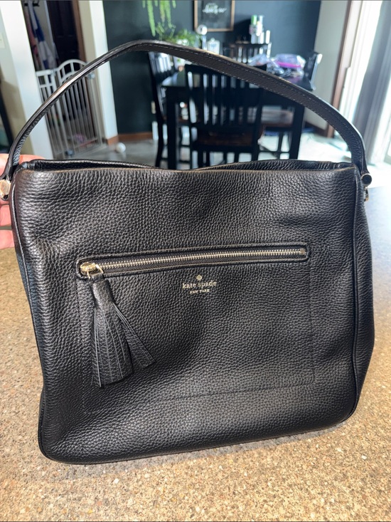 kate spade Handbags - kate spade Chester Street Black Pebbled Leather Bag and wallet
